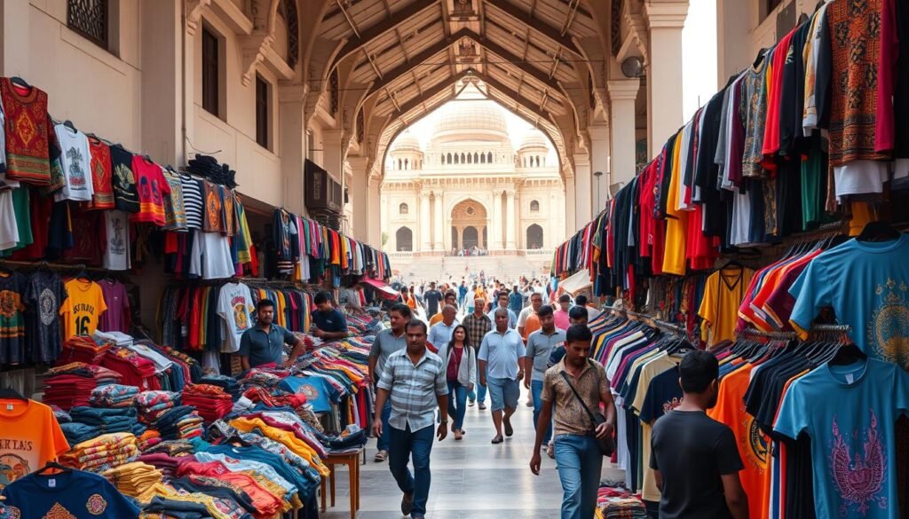 T-shirt fashion in India