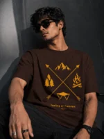 VOUX “Feeling of Freedom” Oversized Adventure Cotton T-Shirt for Men - Image 2