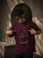 VOUX – Wild At Heart Oversized Graphic T-Shirt for Men - Image 2