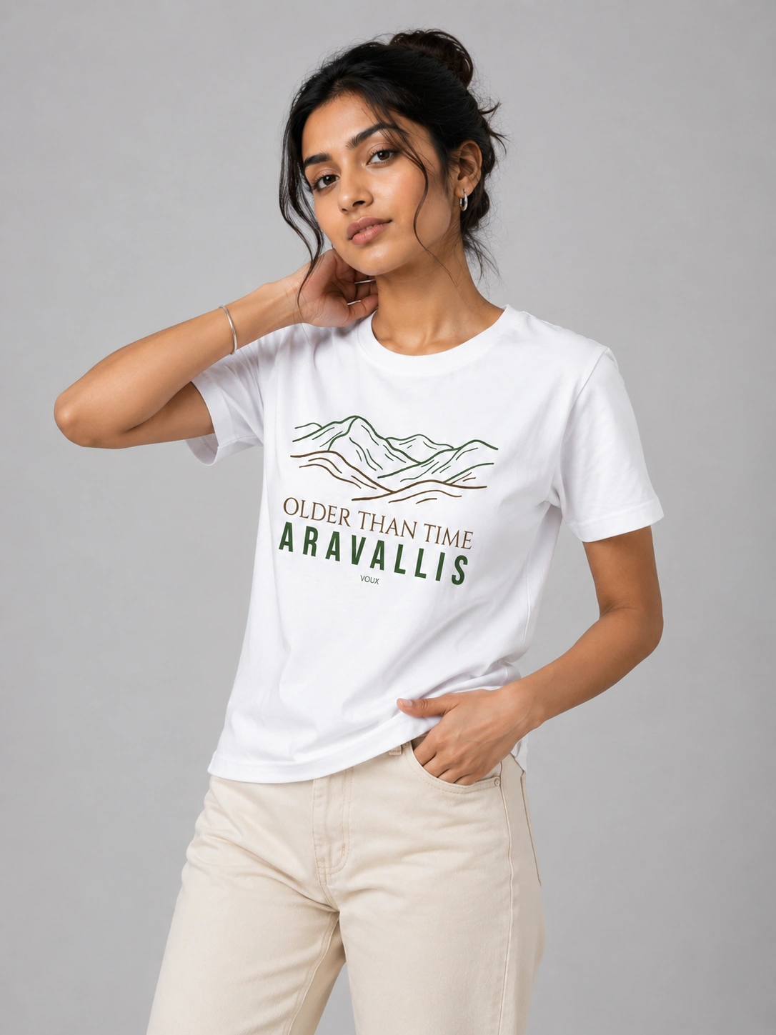 ChatGPT Image May 7, 2026, 11_58_01 AM Aravallis Regular Fit Printed T-Shirt for Women – VOUX - Image 1
