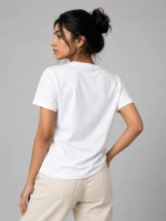 Aravallis Regular Fit Printed T-Shirt for Women – VOUX - Image 2