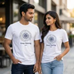 VOUX “Keep Moving” Republic Day Unisex Cotton T-Shirt Combo